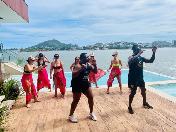 Aula de Fit Dance no Onça Day 2024