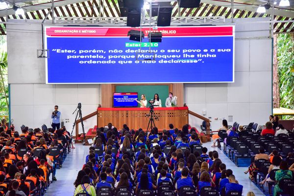 Toda a programação é pensada de forma pedagógica e com foco nos ensinamentos da palavra de Deus por Rodrigo Gavini