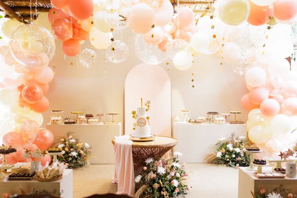  Sofia e Fábio Portela celebram o primeiro aniversário de Ana