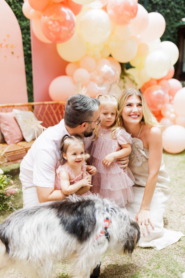  Sofia e Fábio Portela celebram o primeiro aniversário de Ana