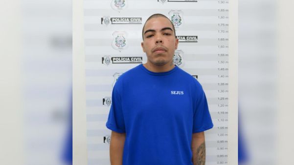 Lucas Pereira de Oliveira, vulgo Indiao ou Gordinho  por Divulgação | Polícia Civil