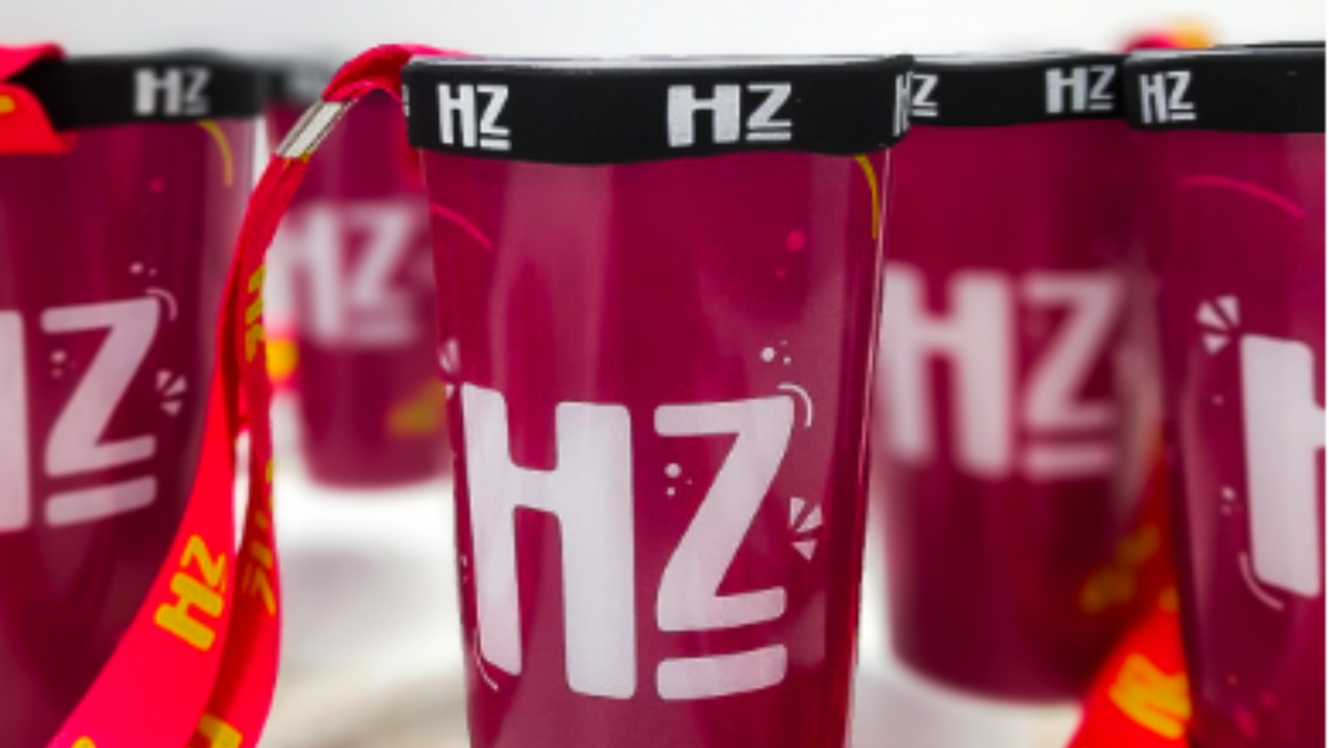 Copo personalizado de HZ será distribuído em ação da Rede Gazeta no Sambão do Povo