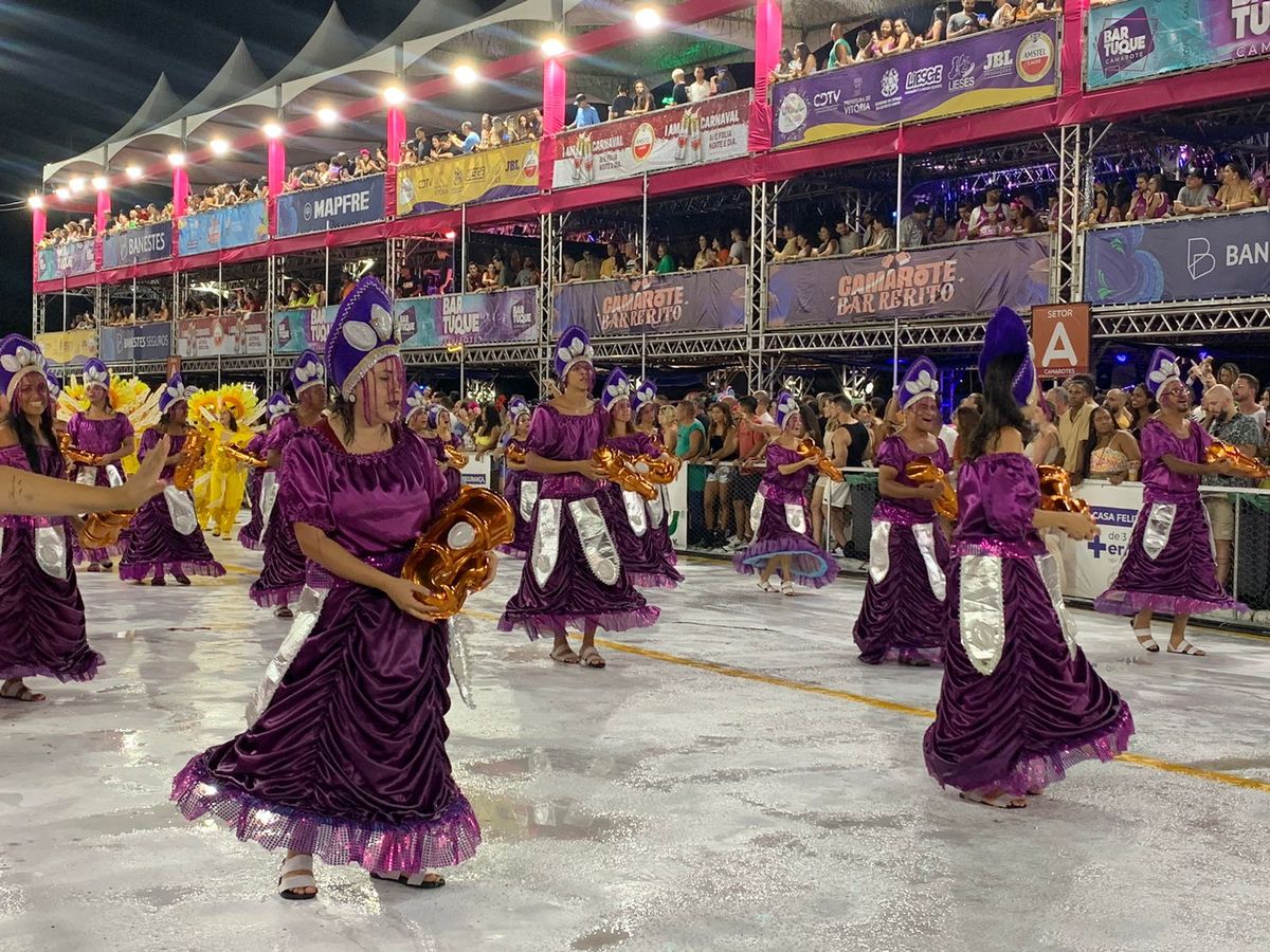 Mocidade da Praia é a 2ª escola a desfilar nesta sexta-feira (2) no Sambão do Povo por Beatriz Heleodoro