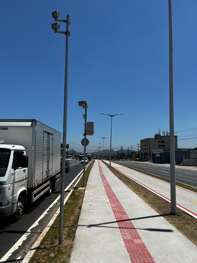 Radares na Rodovia das Paneleiras já estão funcionando, porém em caráter educativo e começarão a operar a partir do dia 05 de fevereiro. por Divulgação DER-ES