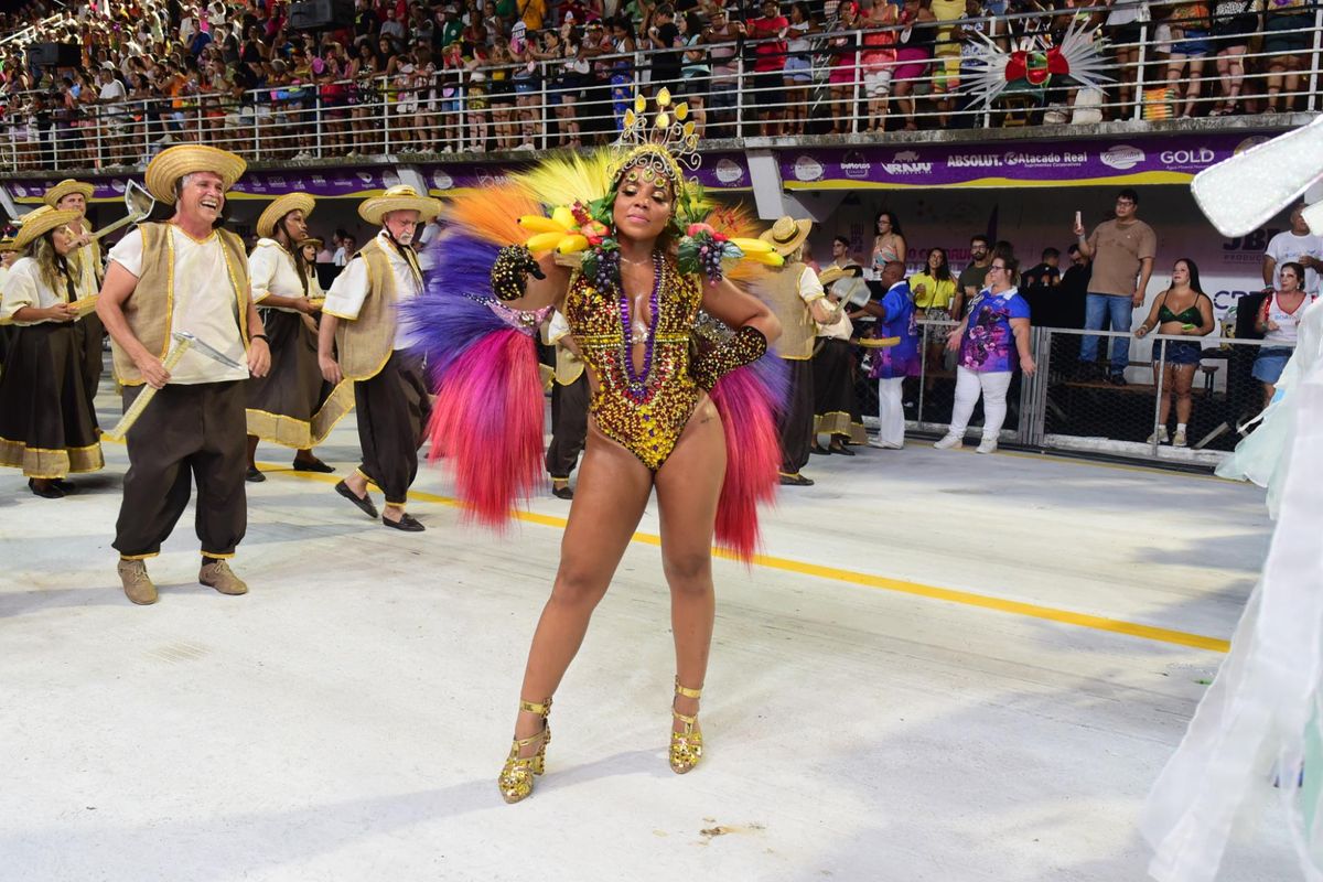Confira o desfile da Novo Império no Carnaval de Vitória 2024 por Carlos Alberto Silva
