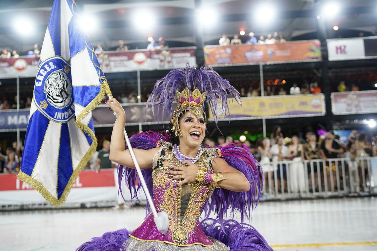 Império de Fátima foi a quinta escola a desfilar no Sambão do Povo por Vitor Jubini