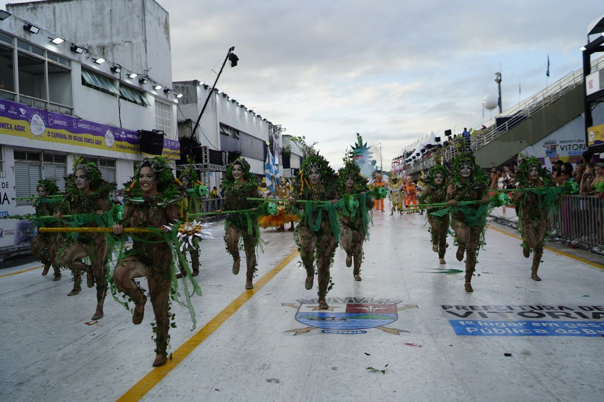 Independente de Eucalipto foi a última a entrar no Sambão do Povo entre as escolas do Grupo A por Vitor Jubini