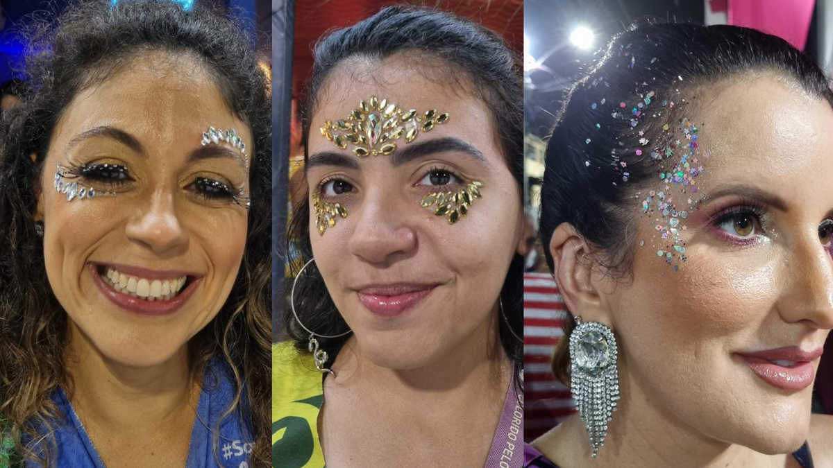 Maquiagens no Carnaval de Vitória