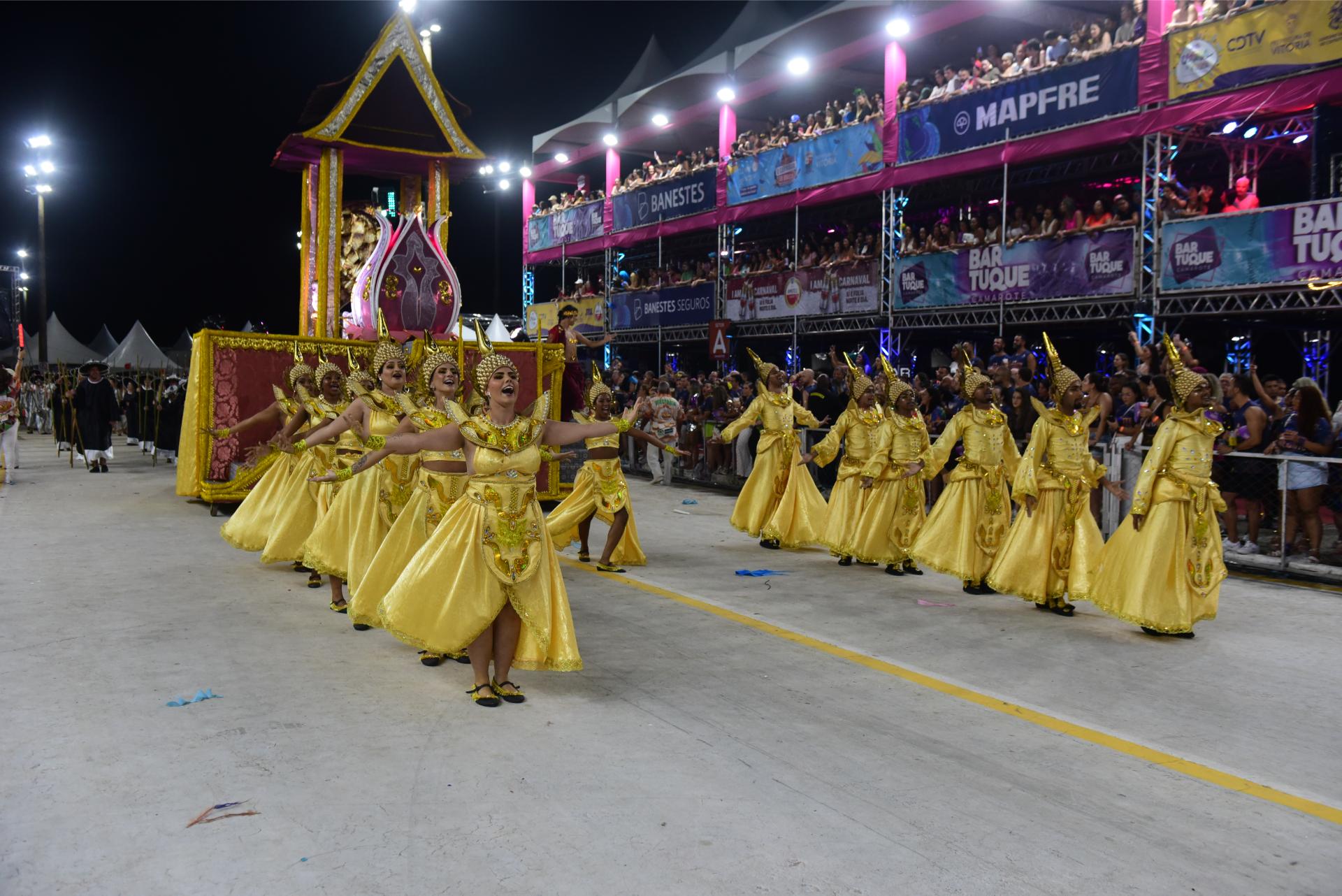 Confira o desfile da Jucutuquara no Carnaval de Vitória 2024 