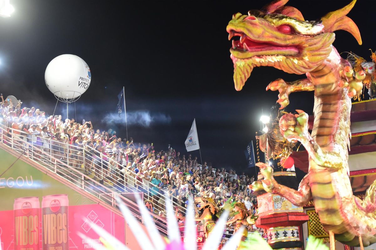Confira o desfile da Jucutuquara no Carnaval de Vitória 2024 por Carlos Alberto
