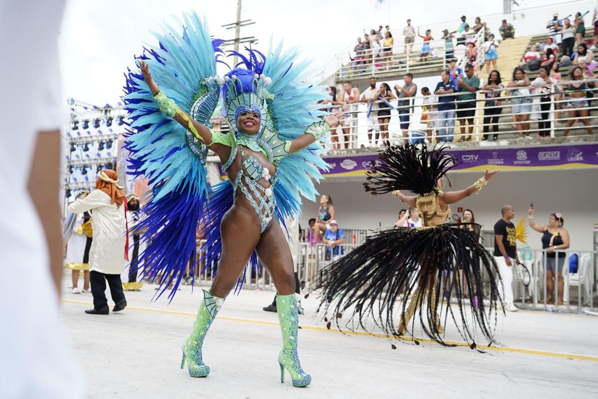 Confira o desfile da Pega no Samba no Carnaval de Vitória 2024 por Fernando Madeira
