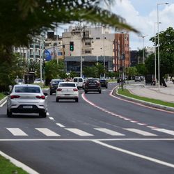 A interdição será entre a Mata da Praia e Jardim Camburi, com duas faixas livres no sentido Centro e uma no sentido Jardim Camburi