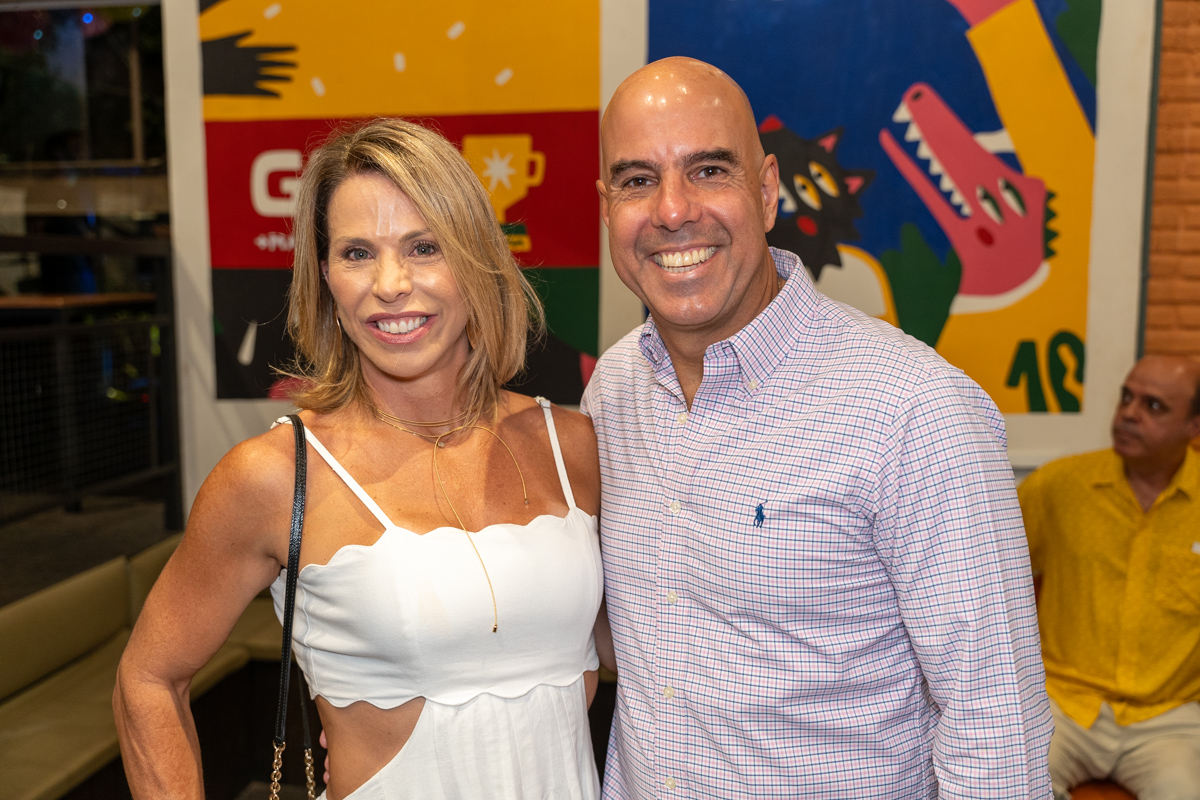 Ana Lucia Wernersbach e Rogério Salume