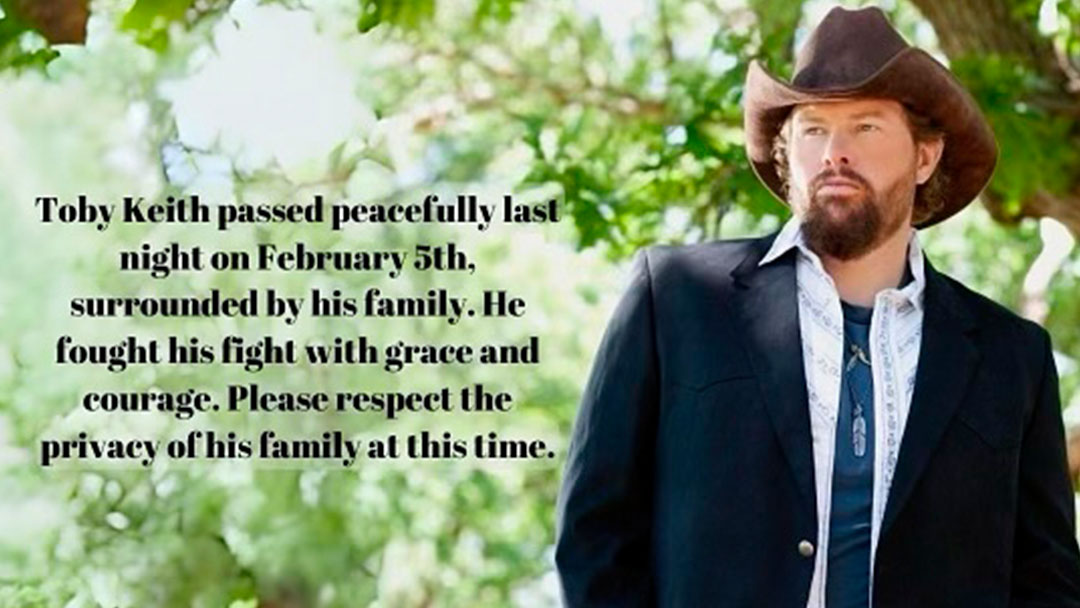 Cantor de country, Toby Keith morre aos 62 anos