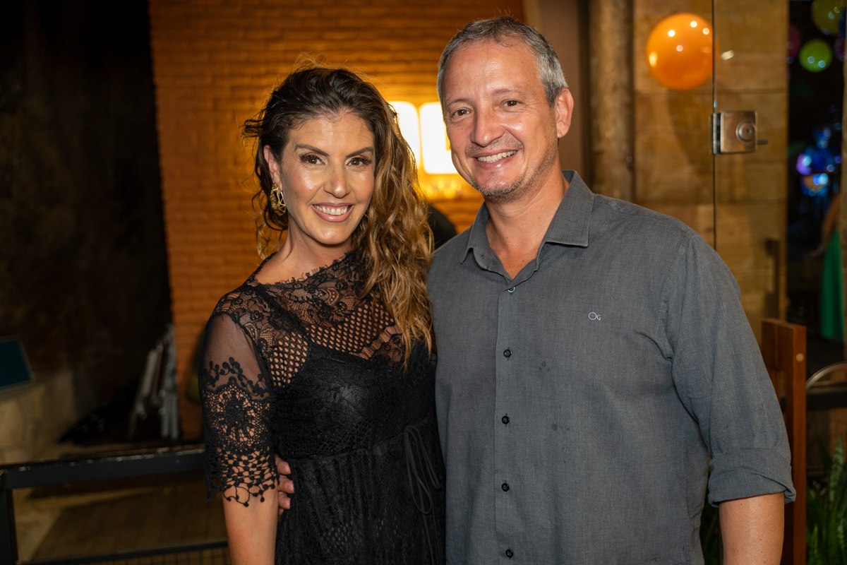 Lara Brotas e Christian Zouain