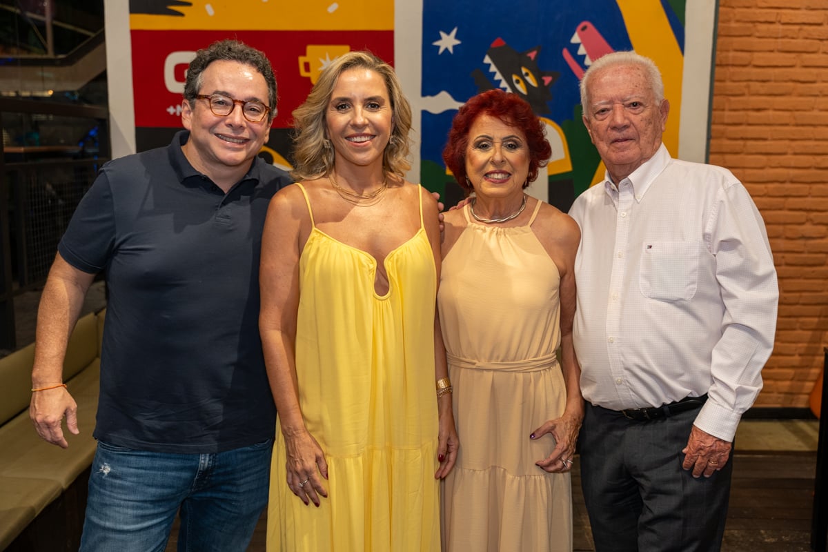 Nelson Teixeira, Bartira Almeida, Delva e Sebastião Almeida
