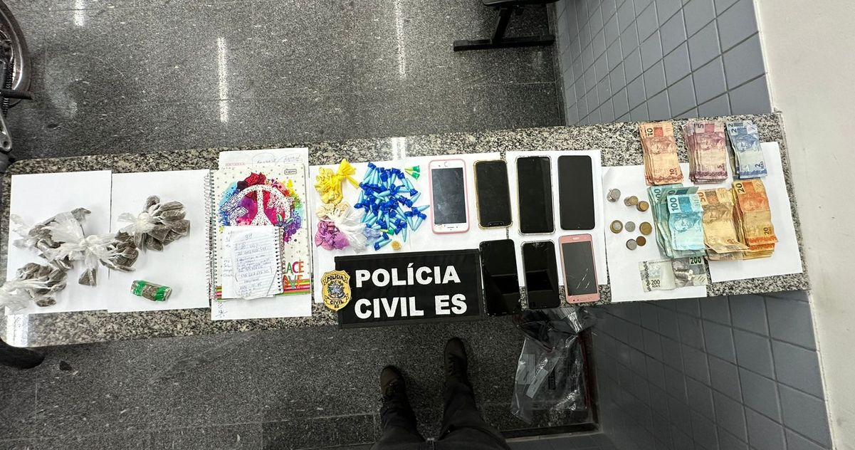 Duas mulheres foram presas em flagrante por tráfico  por Polícia Civil 