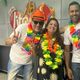 Vitor Moreno (Em Movimento), Gustavo Cheluje (HZ) e Natizinha Ferreira (Rádio Litoral FM): dancinhas dos hits do Carnaval 2024