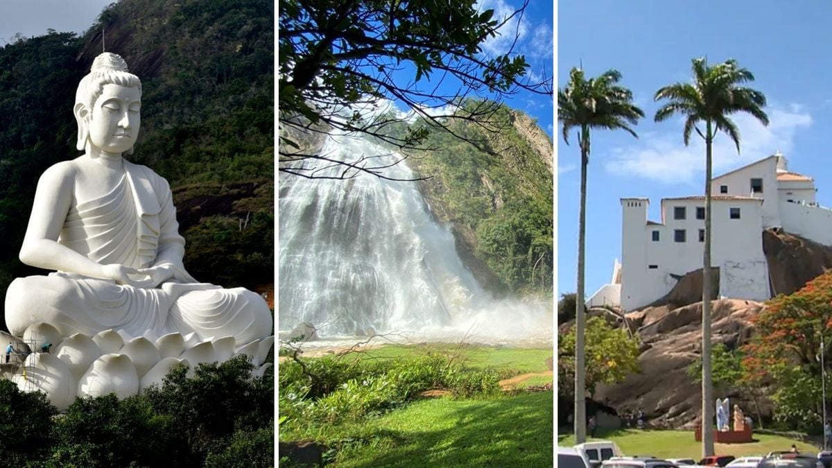 Buda de Ibiraçu, Cachoeira da Fumaça e o Convento da Penha estão na lista de votação das 7 Maravilhas do ES