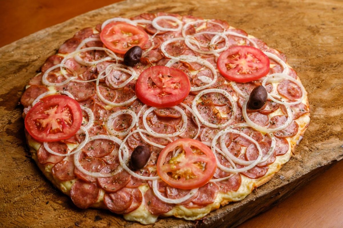 Pizza do Disk Pizza Paulista