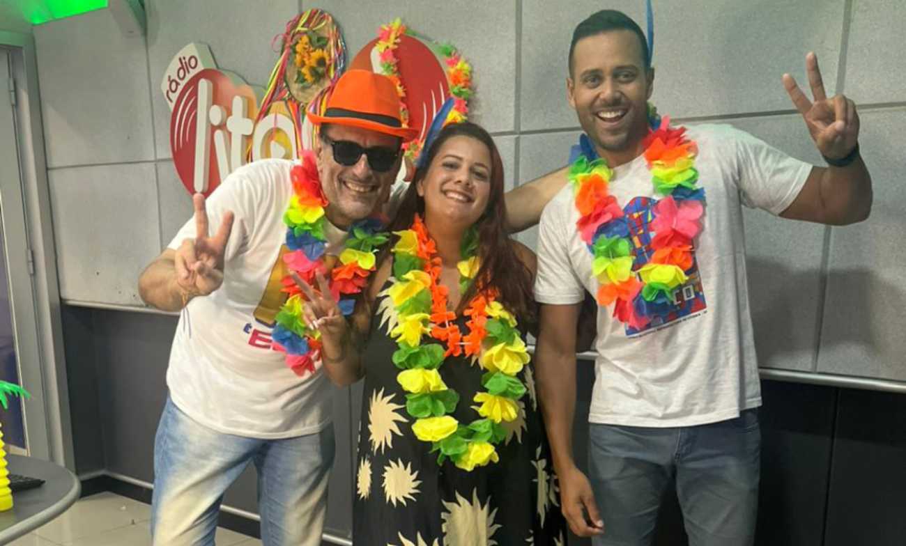 Gustavo Cheluje, Natizinha Ferreira e Vitor Moreno se empolgaram e resolveram criar coreografias baseadas nos sucessos da estação mais quente do ano