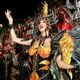 A capixaba Mia Mamede como musa da Vila Isabel no Carnaval do Rio