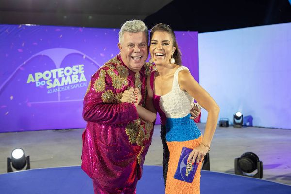 Milton Cunha e Mariana Gross comandarão na TV Globo a apuração do Carnaval do Rio