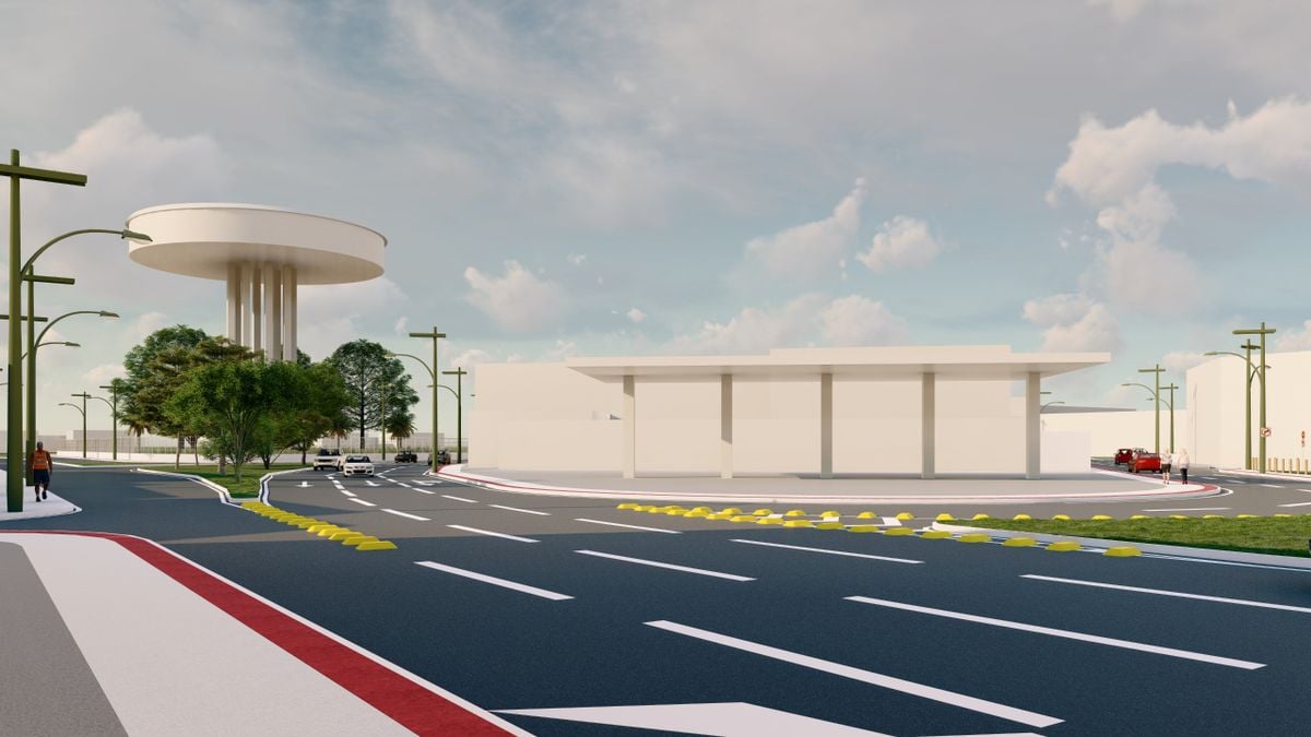 Binário da Avenida da Norte Sul por Prefeitura da Serra