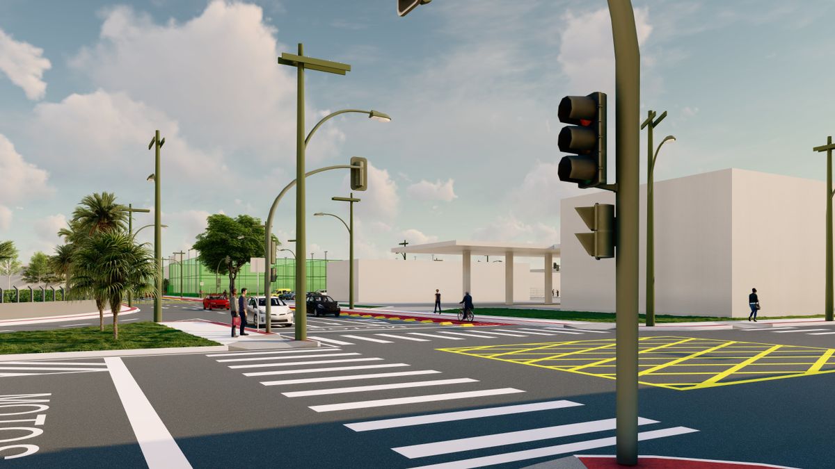 Binário da Avenida da Norte Sul por Prefeitura da Serra