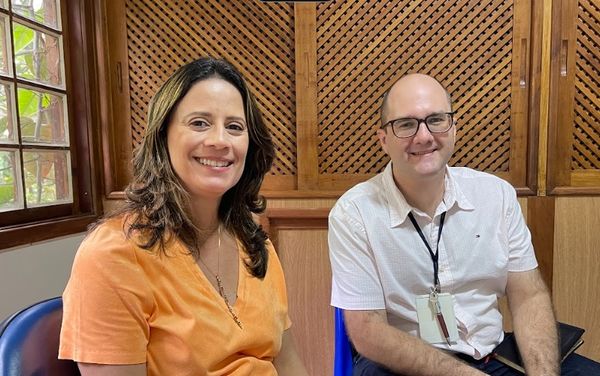 Patrícia Marques e Rodrigo Oss são voluntários da ICM