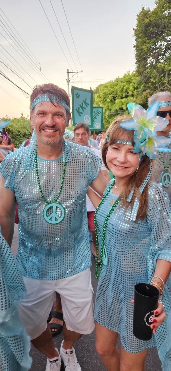 Paulo Meyerfreund e Kitia Perciano