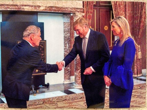 Consul Honorario Andreas Schilte estive recente com Rei Willem Alexander e Rainha Máxima do Reino dos Países Baixos 