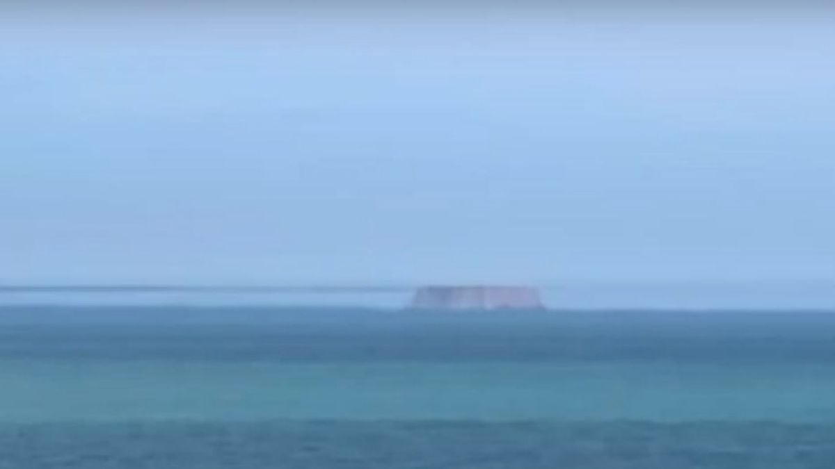 Na Ilha da Escalvada, em Guarapari, há registros das miragens criadas pelo Fata Morgana