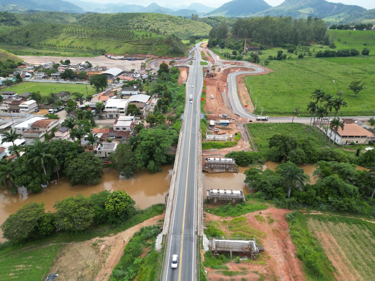Içamento de vigas para ponte vai interditar BR 101 