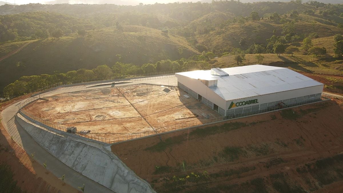 Novo armazém da Cooabriel, em Camacã, Sul da Bahia