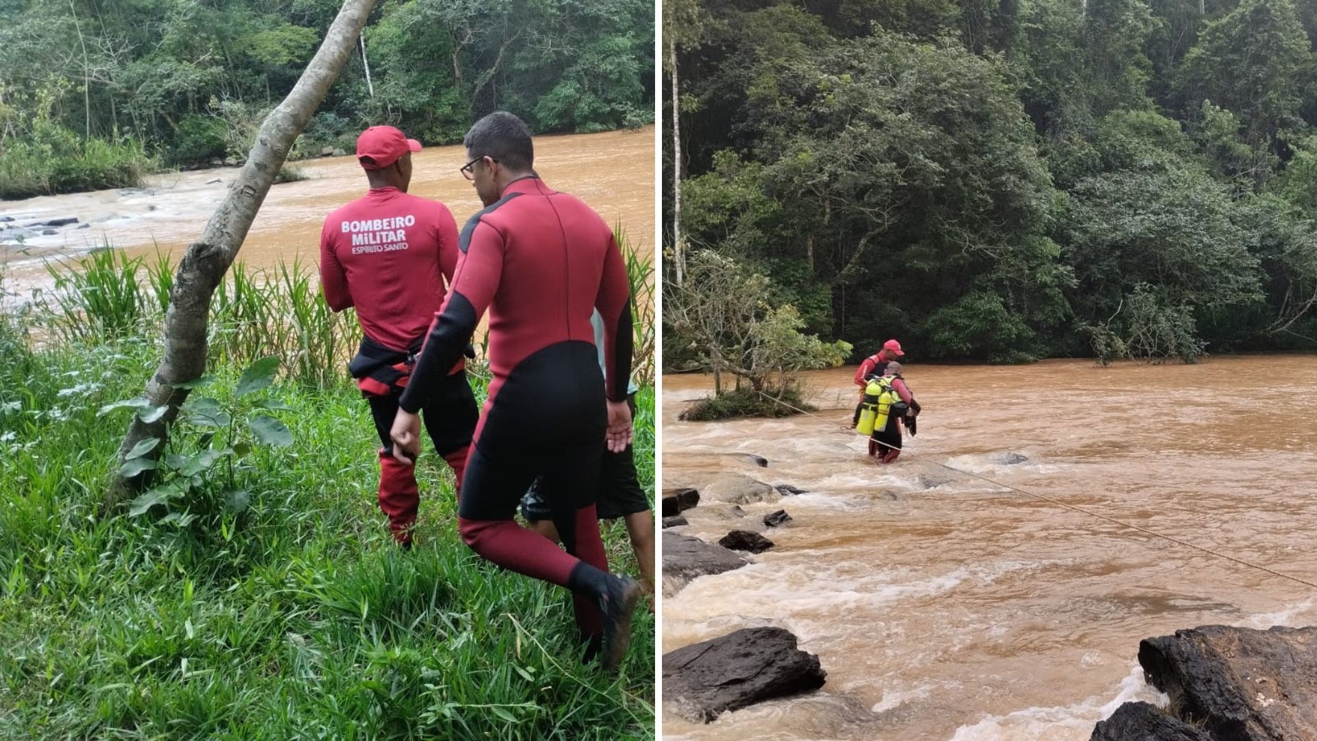 Segundo informações do Corpo de Bombeiros, vítima caiu no rio e desapareceu no domingo (18); corpo foi localizado na tarde desta segunda (19)