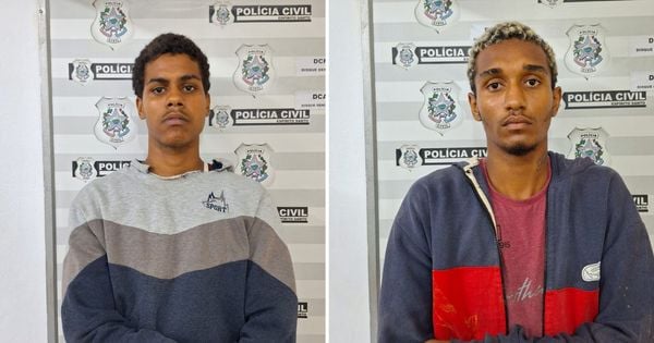 Caio Mendes Chaves e João Paulo Brandão de Brito foram presos pela Polícia Civil na noite da última terça-feira (20)