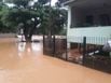 Chuva em Fundão: rio transbordou e até barreira caiu(Leitor | A Gazeta)