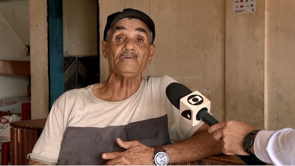 Artur Gomes de Oliveira, avô de Brayan, em entrevista para a TV Gazeta