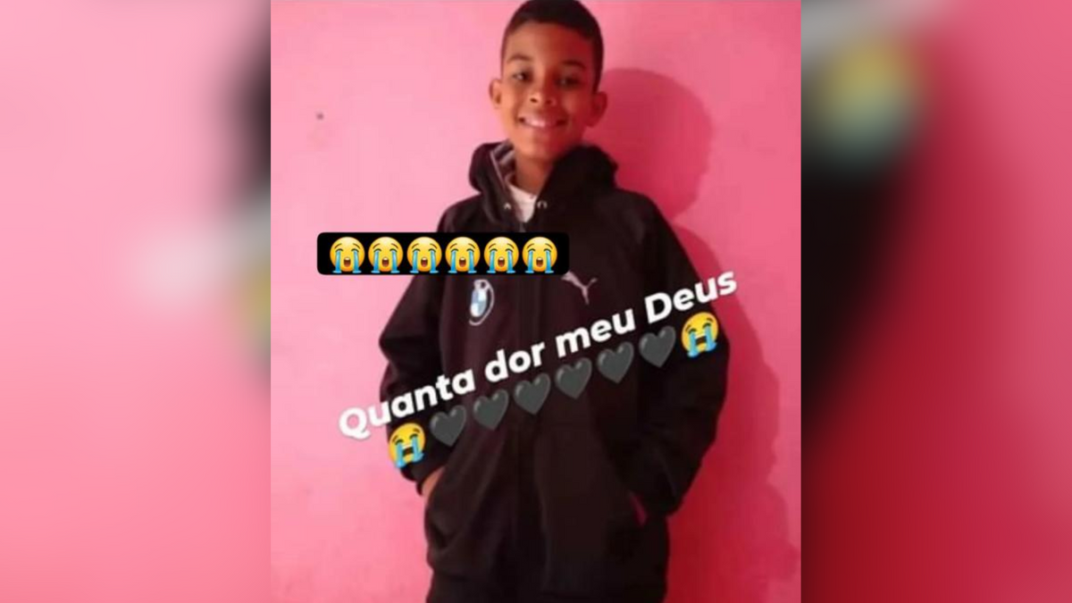 Rhyan Rodrigues, de 14 anos, morto a tiros em Vitória