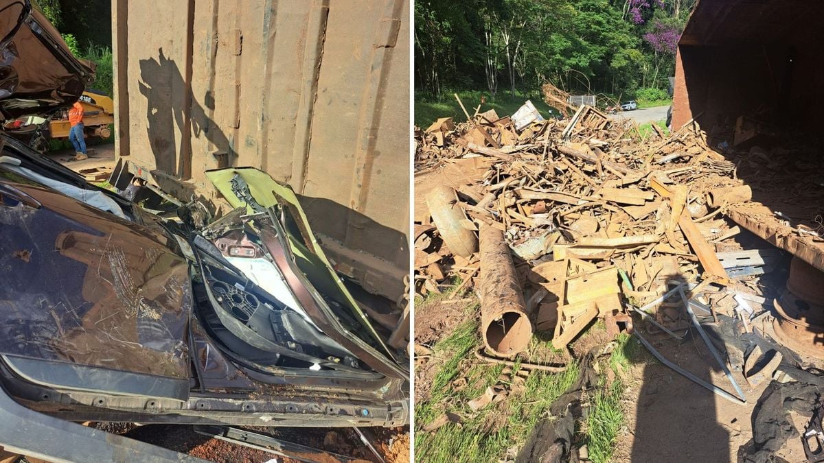 Acidente deixou duas pessoas feridas em Marechal Floriano por Polícia Rodoviária Federal