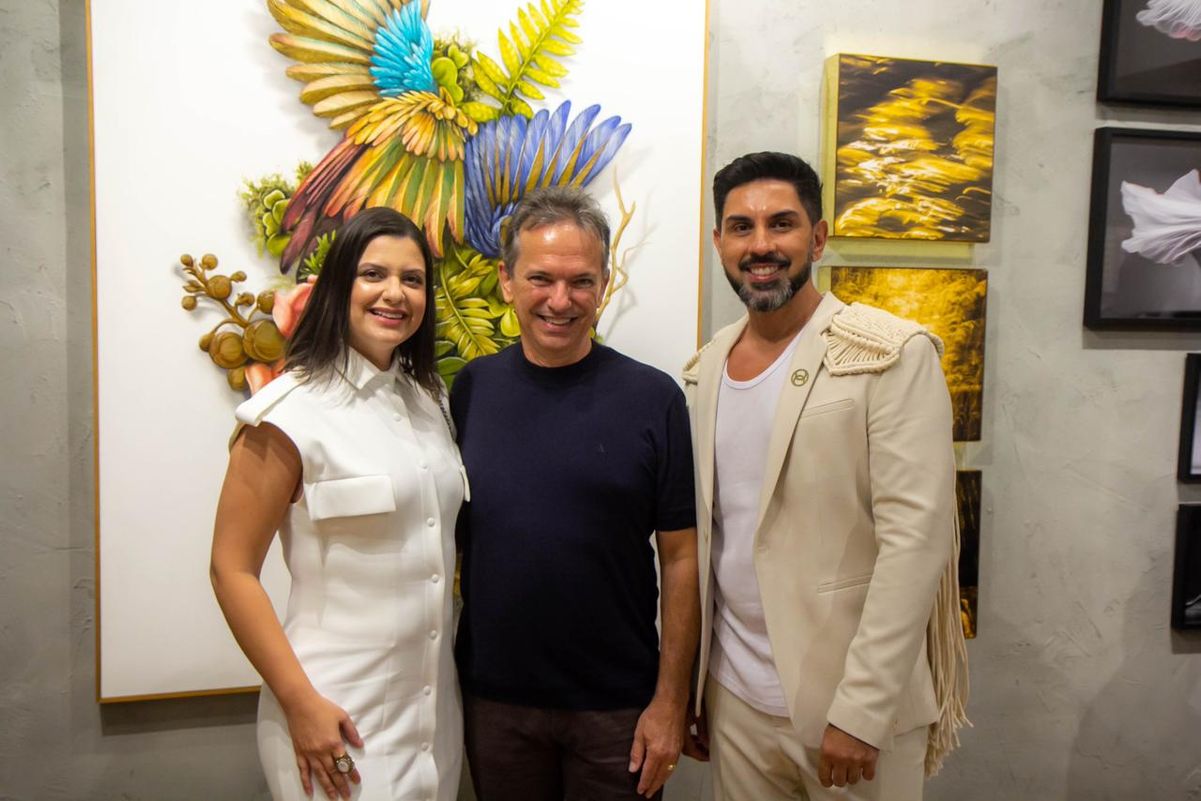 Joana Barbosa,  Rodrigo Barbosa e Ivan Coelho