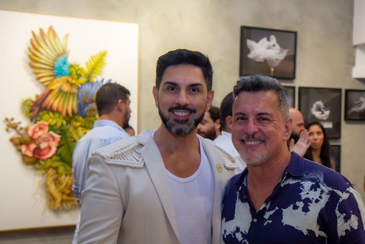 Os irmãos Ivan e Denilson Coelho