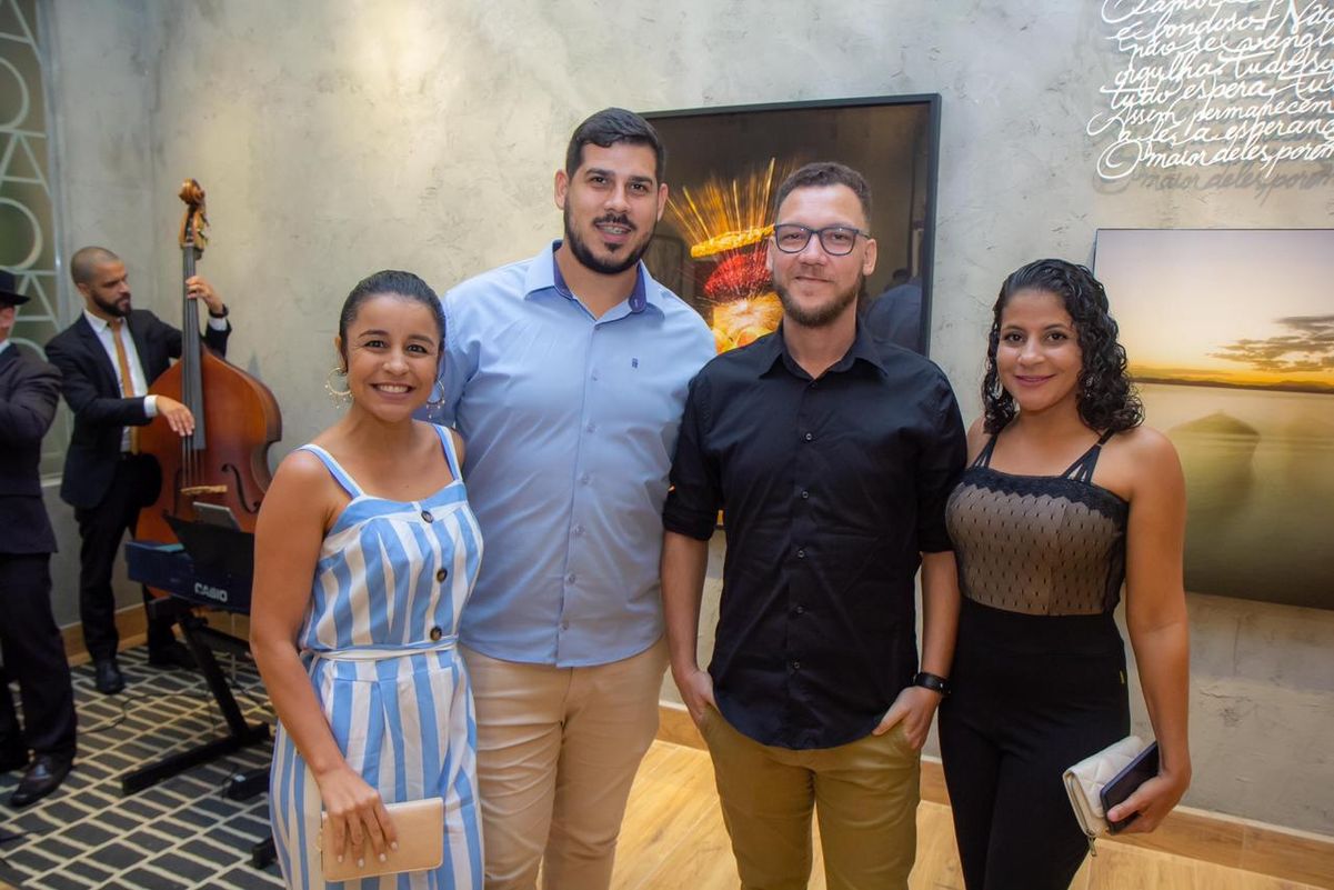 Rayane Batista,  Thiago Araújo,  Douglas Passos e Adelina Lopes