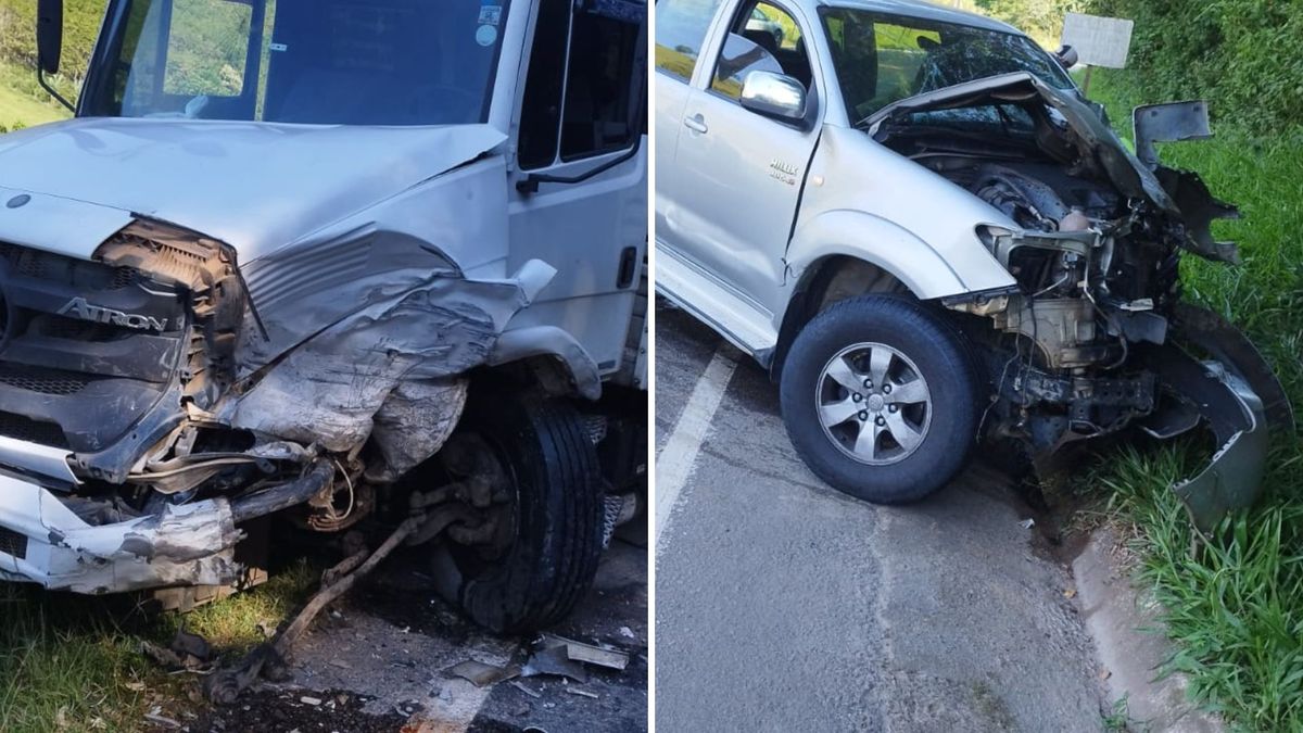 Mãe e filho ficam feridos em acidente de carro em Mimoso do Sul
