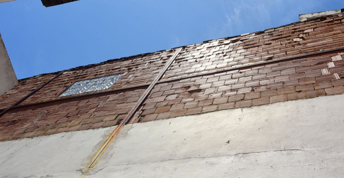 Prédio antigo com problemas estrutural no Parque Moscoso, Centro de Vitória