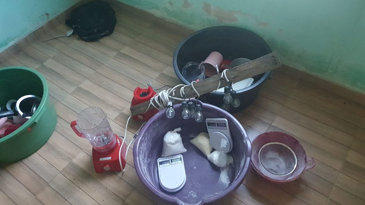 Materiais apreendidos durante a Operação Lobo Guará realizada em 2022 por Divulgação | Polícia Civil 