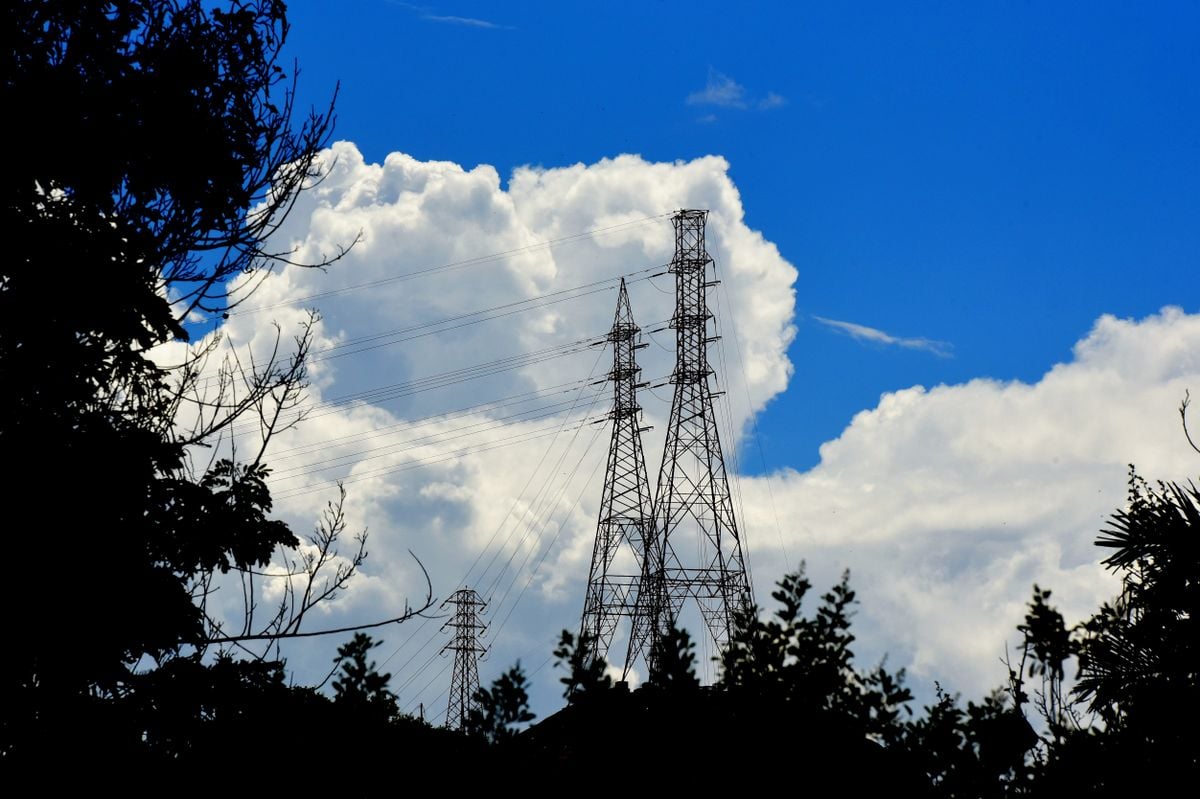 Energia elétrica - nuvens