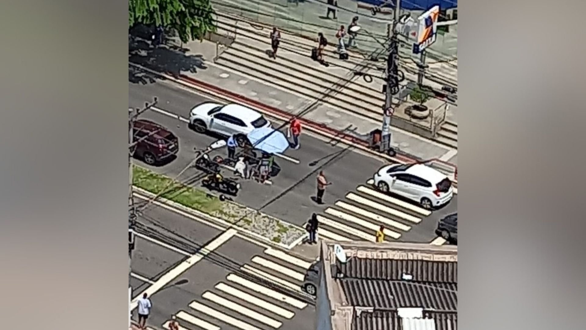 Atropelamento aconteceu na tarde desta quinta-feira (7), na altura do bairro Santa Lúcia