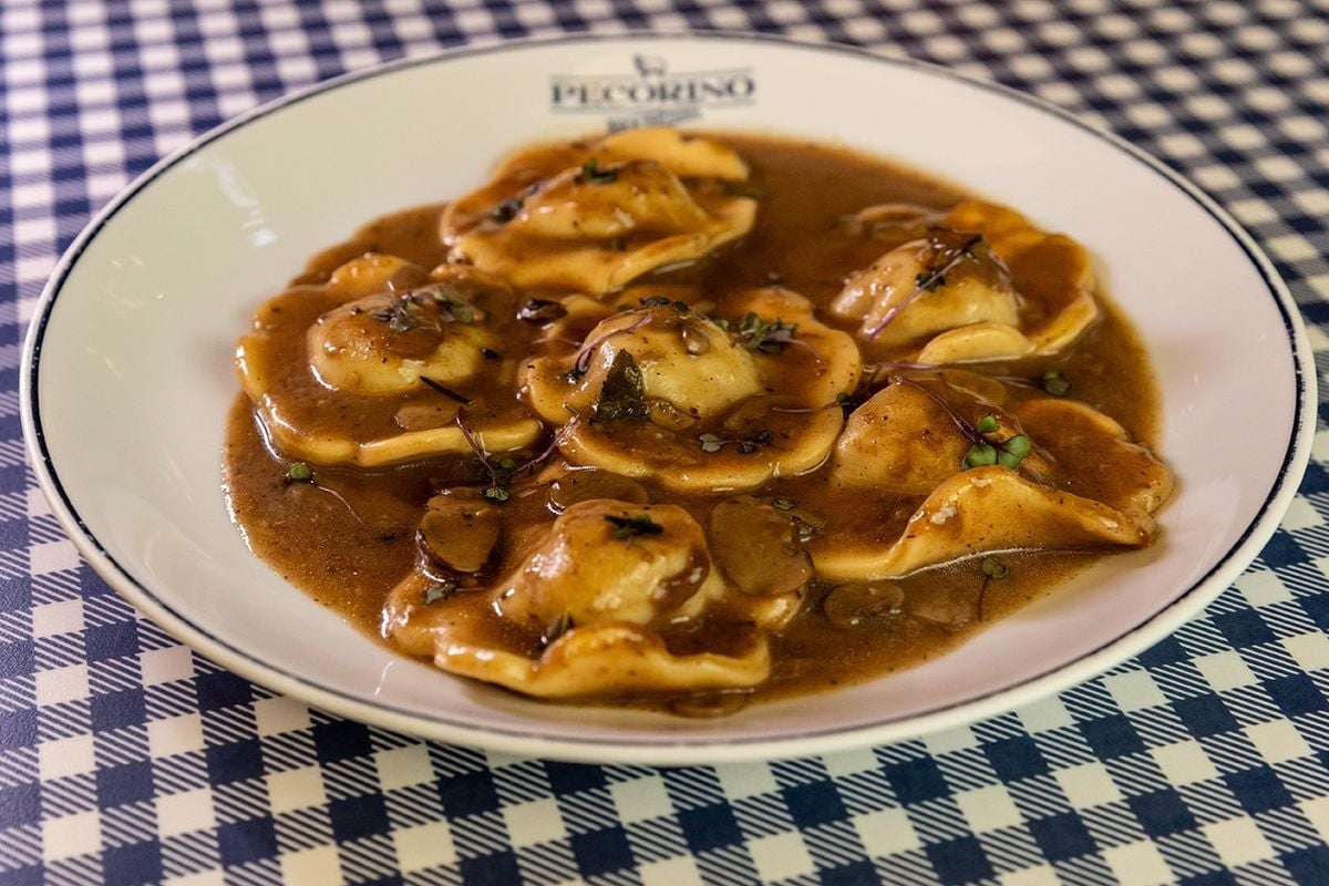 Sorrentini di Costata ai Funghi do restaurante Pecorino para o Festival Praia Gourmet  por Pecorino/Divulgação